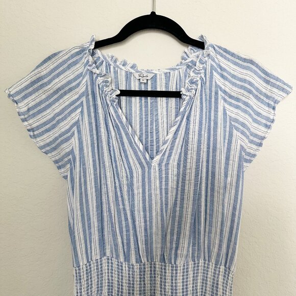 Rails Amellia Midi Dress in New Haven Stripe - Picture 4 of 14